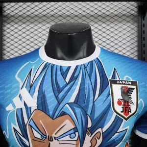 Dragon Ball Super Gogeta Blue Japan Soccer Jersey
