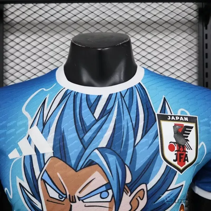 Dragon Ball Super Gogeta Blue Japan Soccer Jersey