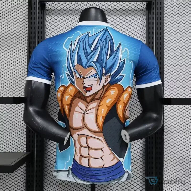 Dragon Ball Super Gogeta Blue Japan Soccer Jersey