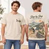 Snoopy Great Wall of China Step By Step Through History Graphic T-Shirt