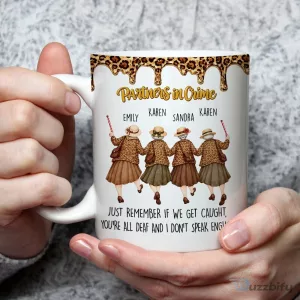 Partners In Crime Best Friends Personalized Coffee Mug