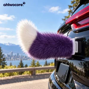 Remote Control Wagging Tail Car Accessory for Vehicle Fun and Entertainment