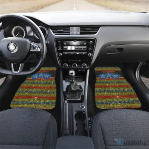 Ethiopian Melkam Genna Jesus Christmas Car Floor Mats Set