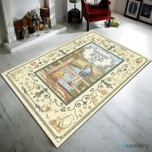 Winnie the Pooh and Christopher Robin at the Bridge Area Rug