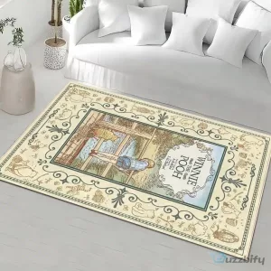 Winnie the Pooh and Christopher Robin at the Bridge Area Rug