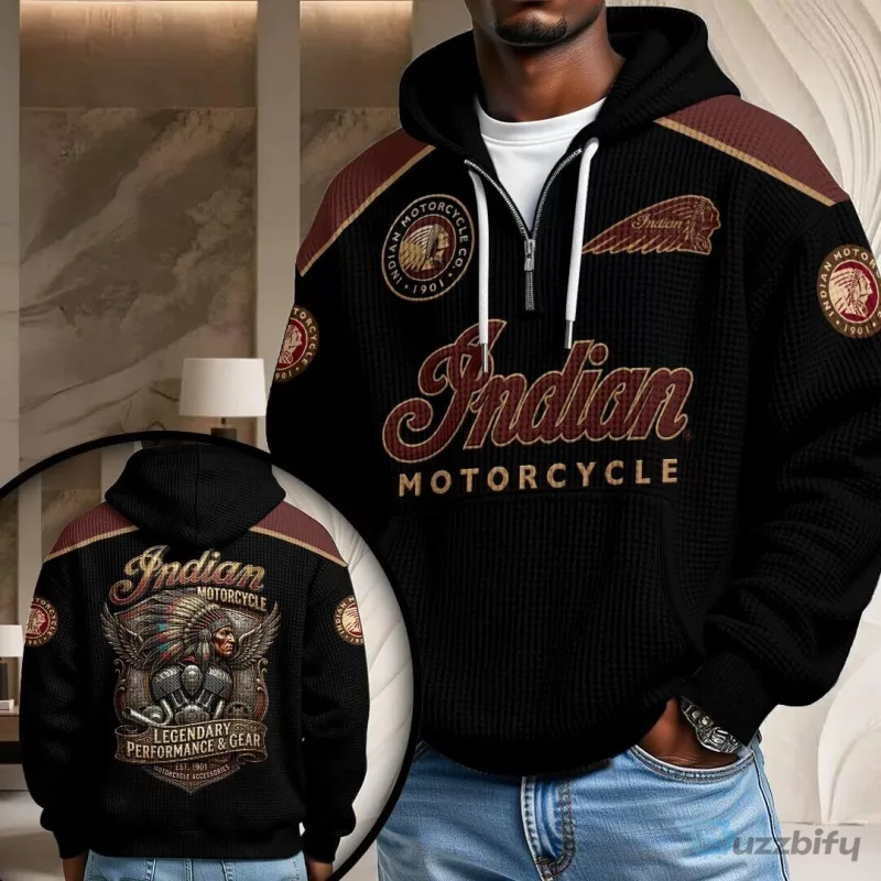 Indian Motorcycle 125th Anniversary Legendary Performance Gear Hoodie