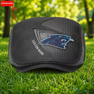 Carolina Panthers NFL Football Team Logo Custom Name Flat Cap