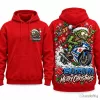 Suzuki Motorcycle Christmas Grinch Holiday Racing Fan Hoodie