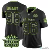 Outkast ATLiens Georgia Bulldogs Black Football Jersey