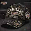 Cadillac Formula 1 Racing Team Denim Style Embroidered Adjustable Cap Hat