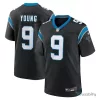 Bryce Young Carolina Panthers Black Game Football Jersey