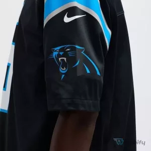Bryce Young Carolina Panthers Black Game Football Jersey