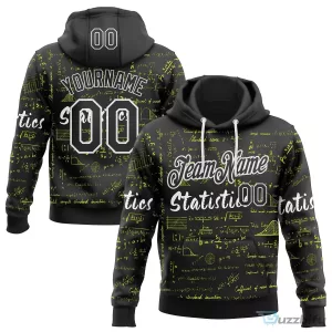 Mathematics Statistics Science Formula Black Hoodie