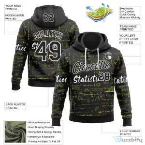 Mathematics Statistics Science Formula Black Hoodie