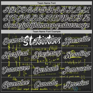 Mathematics Statistics Science Formula Black Hoodie