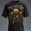 Every Little Thing Is Gonna Be All Right Birds Sunset Graphic T-Shirt