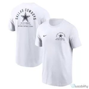 Dallas Cowboys Nike Split Logo Essential National Football League T-Shirt