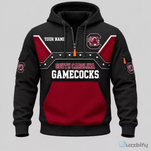 South Carolina Gamecocks Personalized NCAA Full Zip Hoodie
