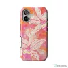 Sunwashed Bloom Pink Orchid Floral Design iPhone Case