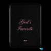 God's Favorite Black Faux Leather Kindle Paperwhite Case Cover