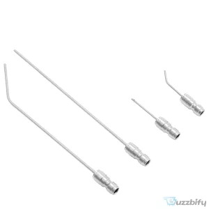 High-Pressure Washer Spray Nozzle Kit with Straight and Side Spray Nozzles