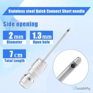 High-Pressure Washer Spray Nozzle Kit with Straight and Side Spray Nozzles