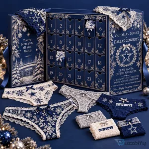 Dallas Cowboys Victoria's Secret Christmas Panty Advent Calendar 2D