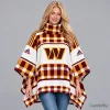 Washington Commanders National Football League Women's High Collar Poncho
