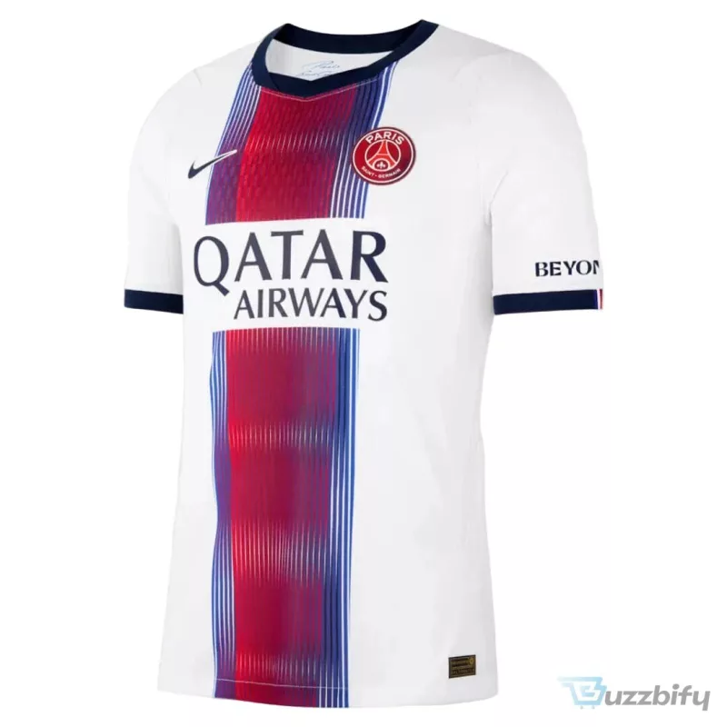 Paris Saint-Germain 2026-2027 Away Football Jersey with Qatar Airways Sponsor