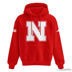 Nebraska Cornhuskers Football Skull and Crossbones Day of the Dead Hoodie