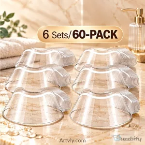 Reusable Eyelash Extension Shower Visor Shields - 10 Pack Waterproof Lash Covers