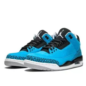 1 Air Jordan 3 Retro Powder Blue   9999