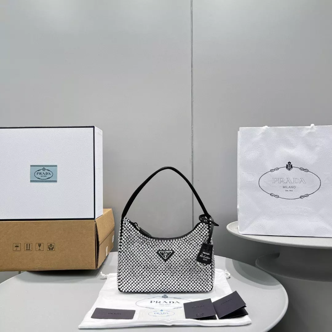 Prada Satin Mini-Bag With Crystals Silver For Women, Women’s Bags 8.6in/22cm 1BC515_2AWL_F0T7O_V_OOO - 2799-376 Prada Satin Mini-Bag With Crystals Silver For Women, Women’s Bags 8.6in/22cm 1BC515_2AWL_F0T7O_V_OOO – 2799