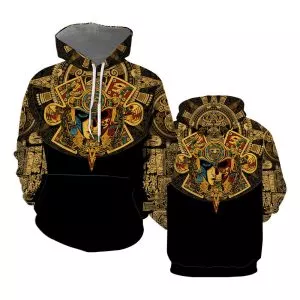 AM Style Mexico Aztec Skull Warrior Sun Stone 3D All Over Print | For Men & Women | Adult | HP1020 - TGV 4128